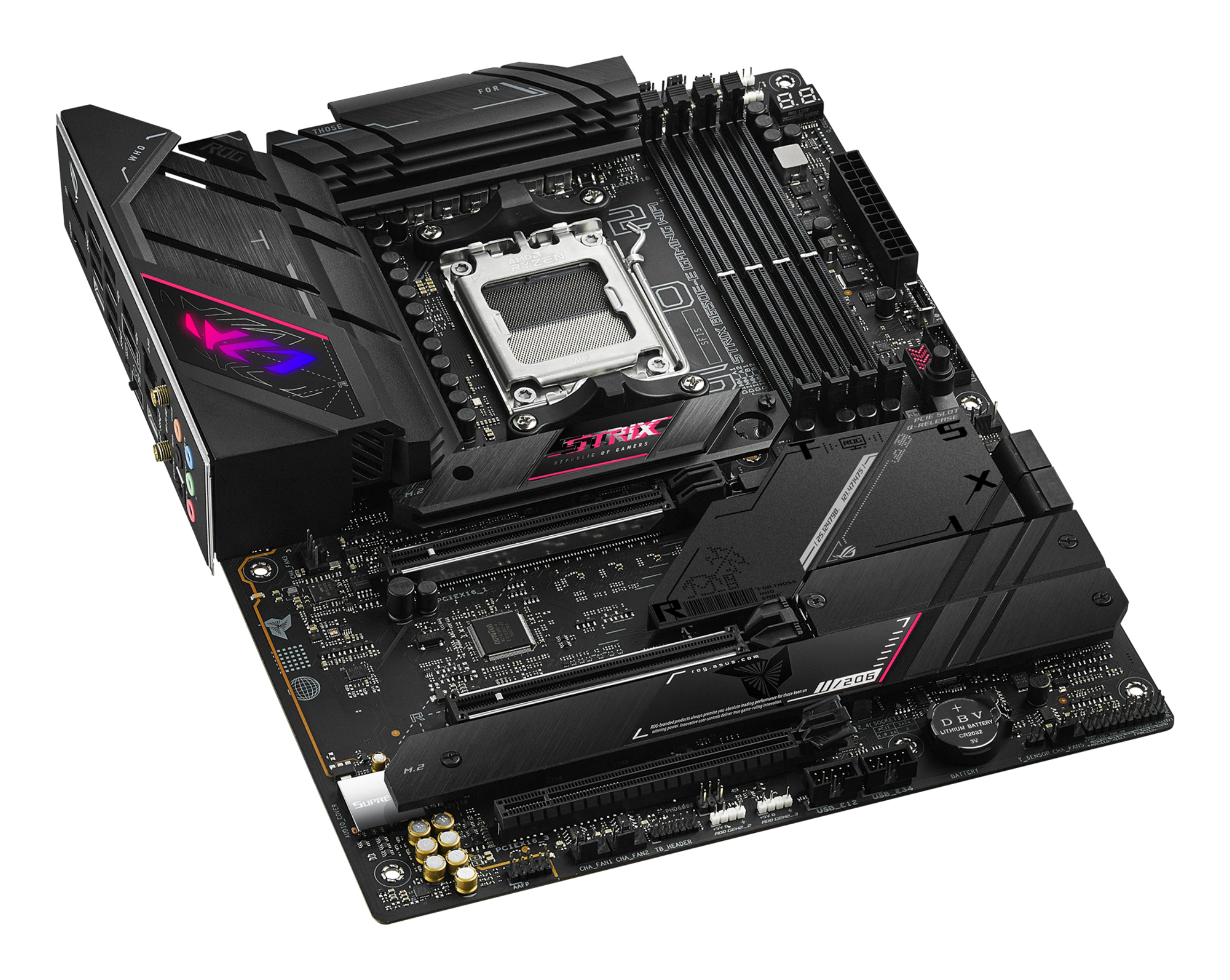 ASUS ROG Strix B650E-E Gaming WiFi - Motherboard - ATX - Socket AM5 - AMD B650 Chipsatz, Ansicht 3