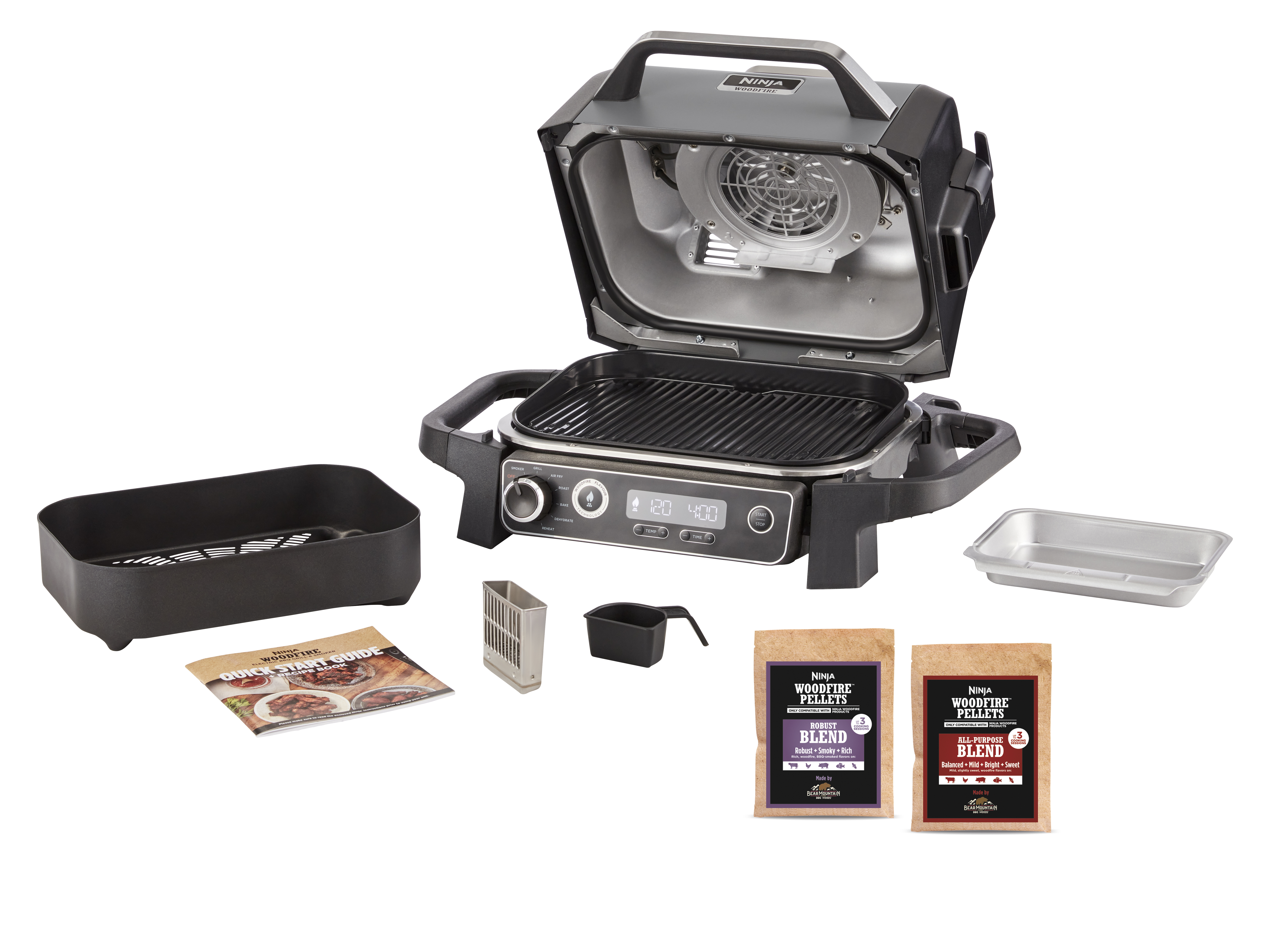 SharkNinja Woodfire Outdoor Grill, Ansicht 2