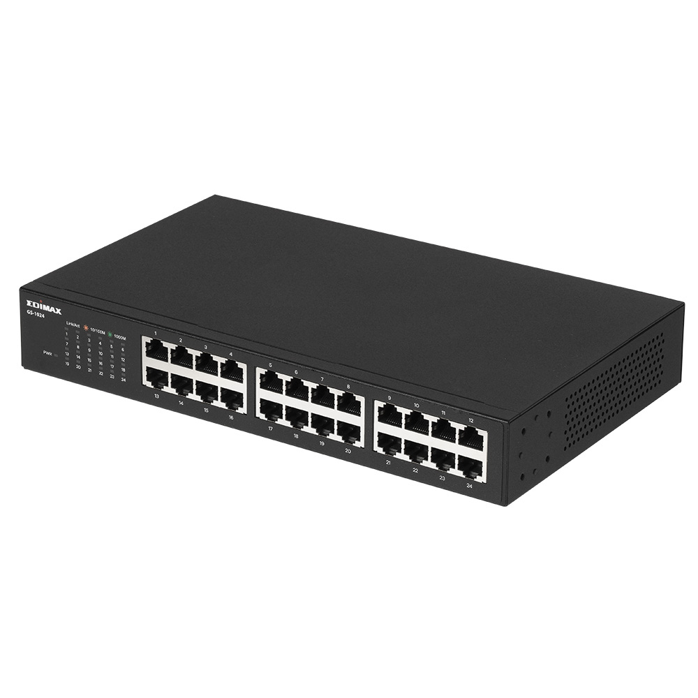 Edimax GS-1024 - Switch - unmanaged - 24 x 10/100/1000, Ansicht 3
