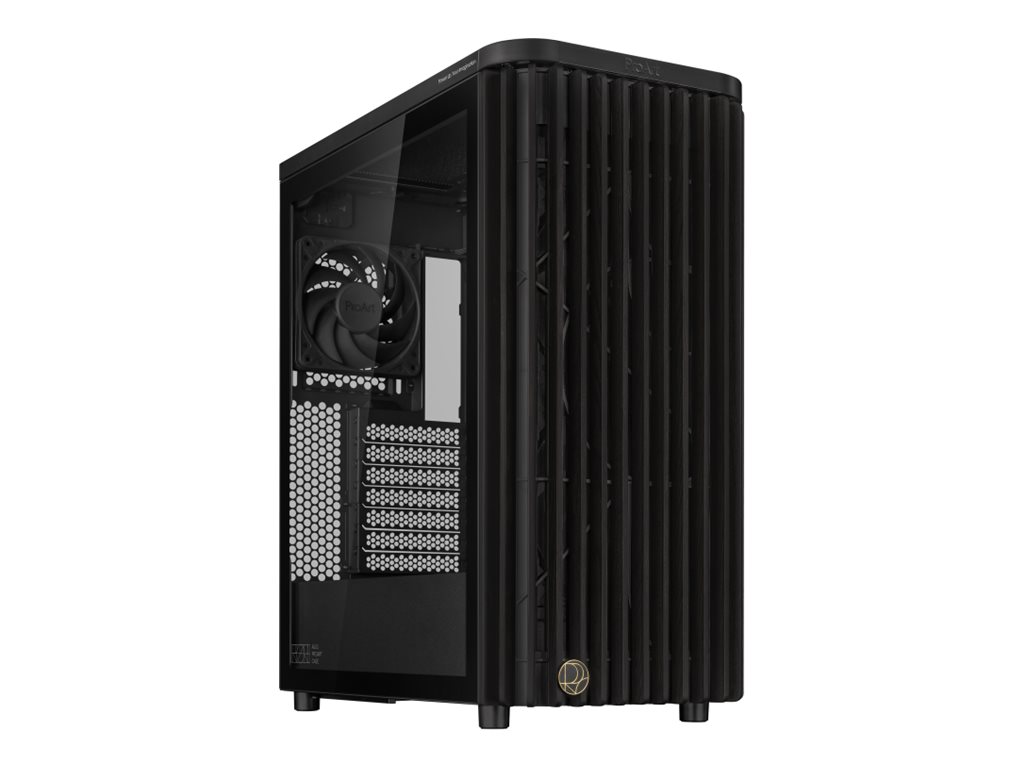 ASUS ProArt PA401 - Wood Edition - mid tower - ATX - Seitenteil mit Fenster (gehärtetes Glas)