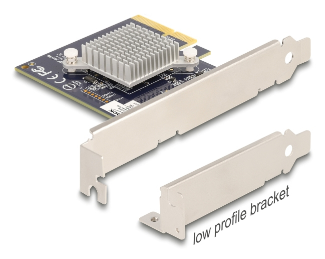 Delock Anwendungsbeschleuniger - PCIe 3.0 x4, Ansicht 2