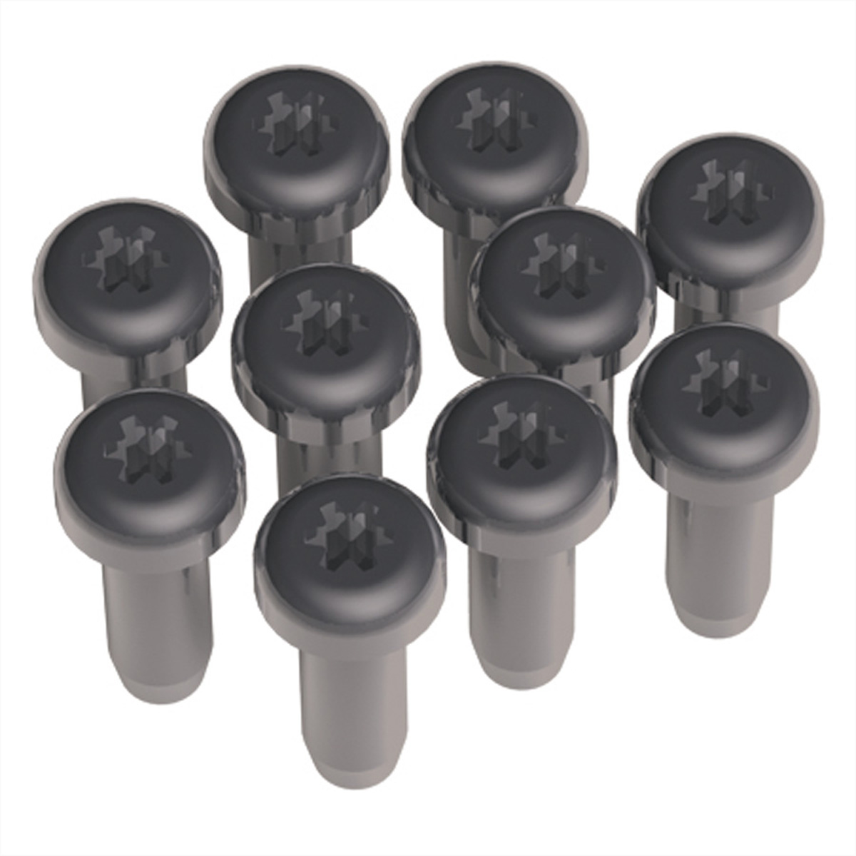Bachmann Torx T6 - Schrauben-Kit - Schwarz (Packung mit 10), Ansicht 2