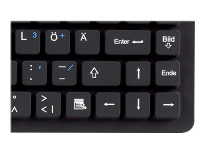 KeySonic Tas KSK-3230IN IP68 W-dicht Silikon bulk - Tastatur - 87 Tasten - TL: UK, QWERTY, Ansicht 2