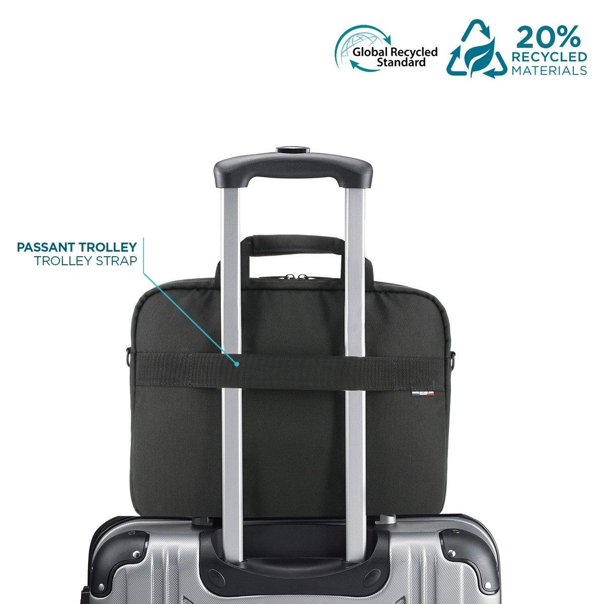 Mobilis THE ONE - Notebook-Tasche - 20 % recycelt, Ansicht 2
