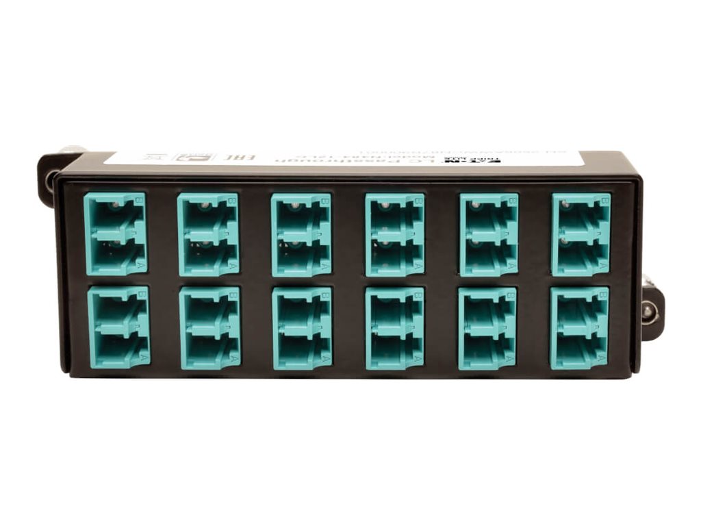 Tripp Eaton Tripp Lite Series 10GbE High Density Pass-Through Cassette 12 LC Duplex Connection