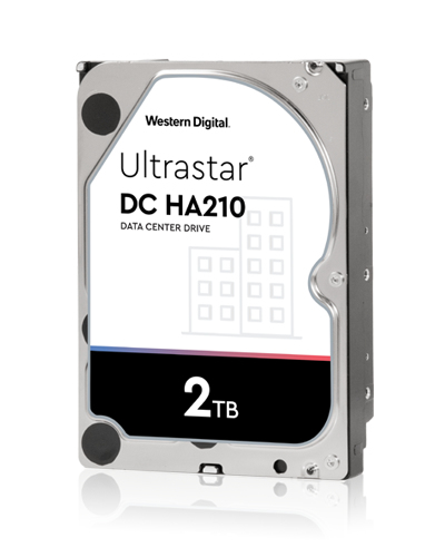 WD Ultrastar HUS722T2TALA604, 2 TB, 7200 RPM, 128 MB, 3.5&quot;, Serial ATA III