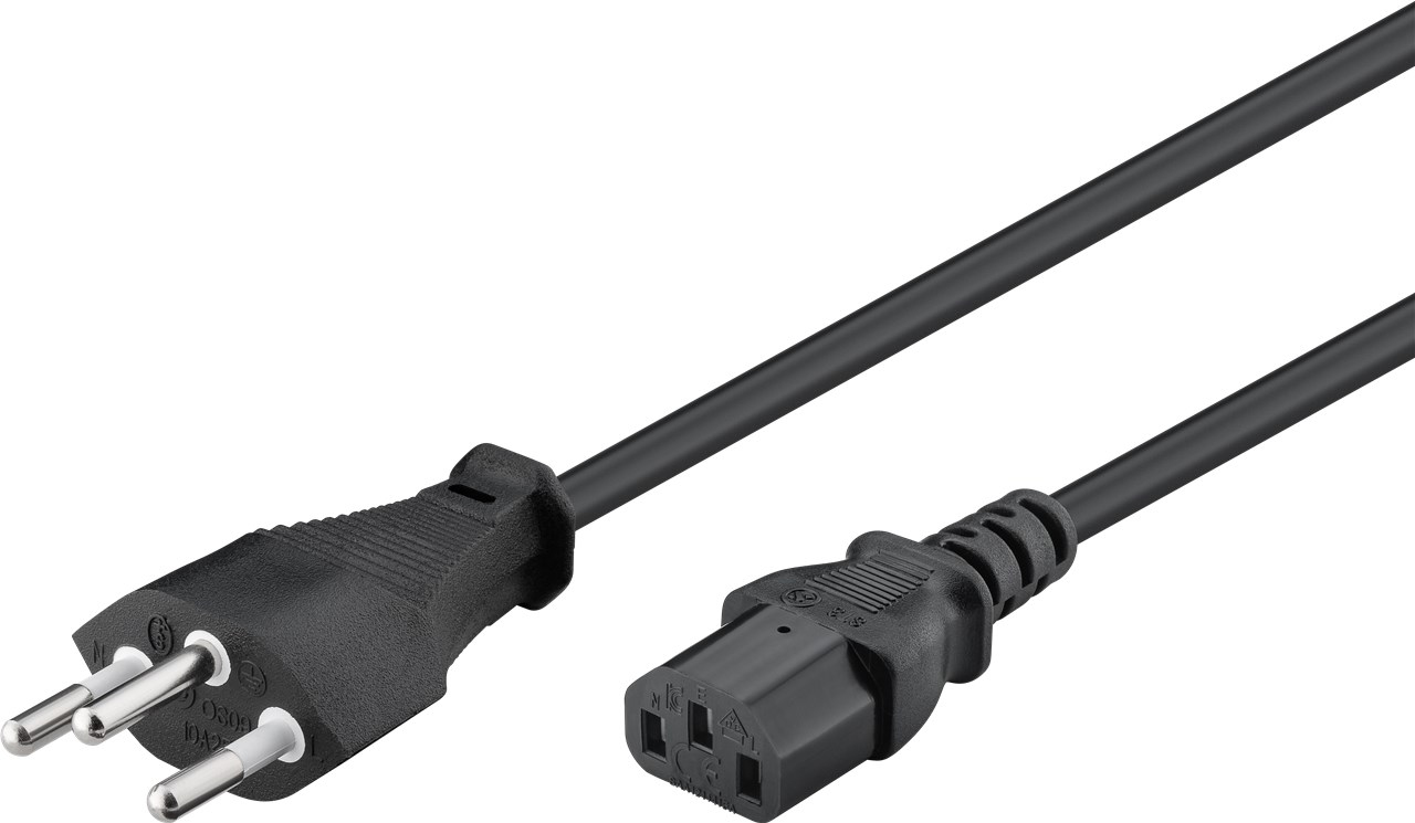 Goobay NK 122 S-200 - Stromkabel - IEC 60906-1 (S), Ansicht 2