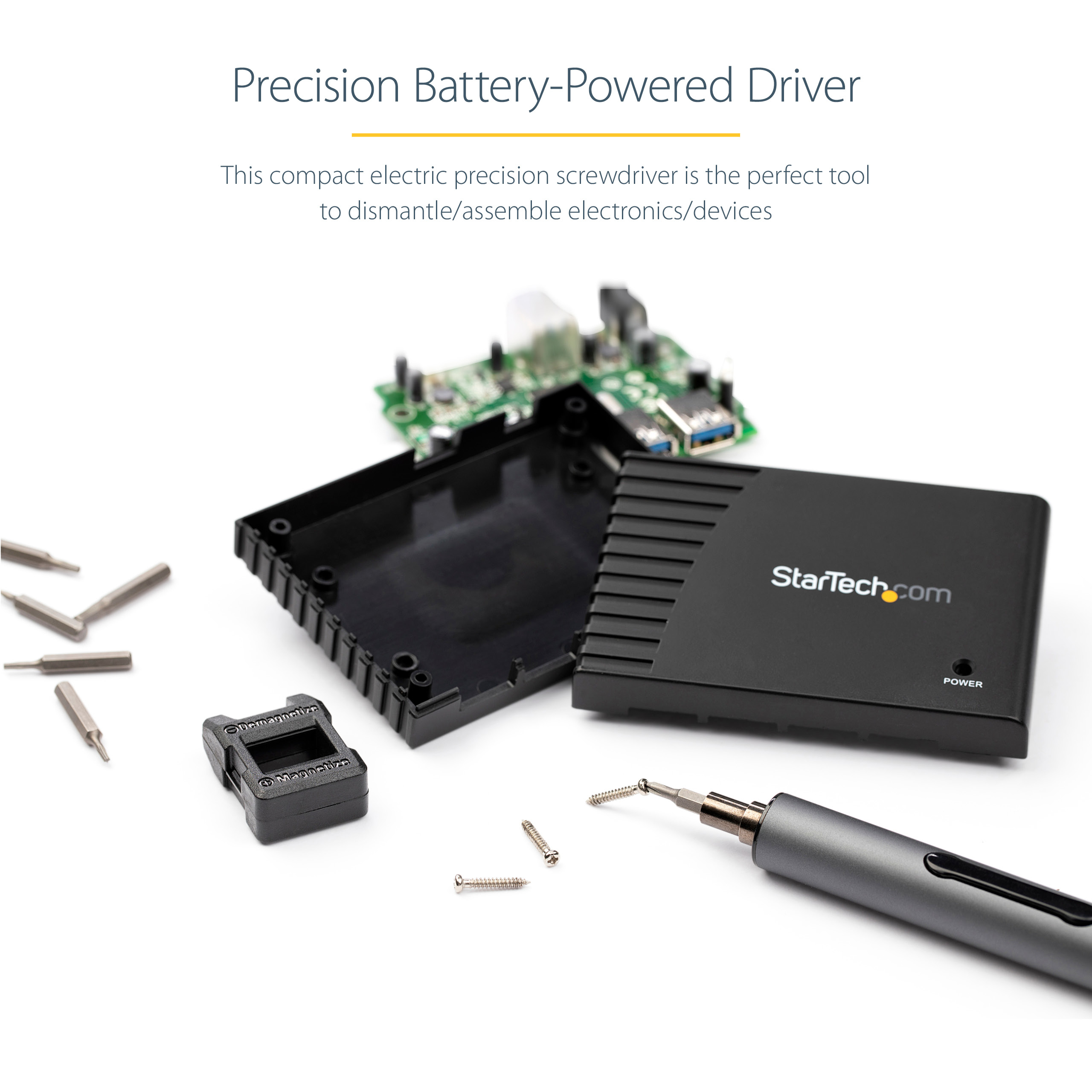 StarTech.com Elektrischer Präzisionsschraubendreher, Ansicht 4