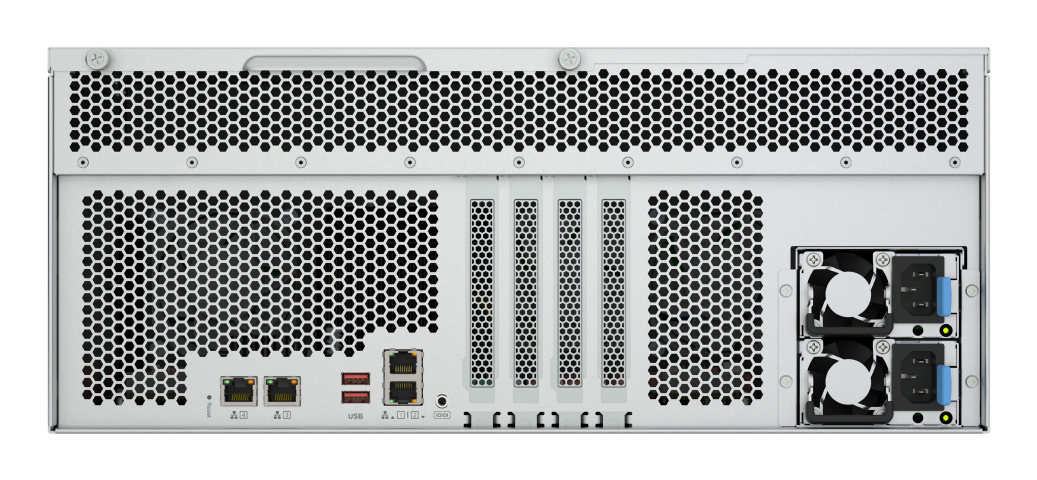 QNAP TS-H2477XU-RP - NAS-Server - 24 Schächte, Ansicht 2