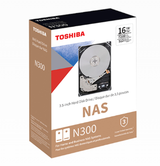 Toshiba Bulk N300 NAS Hard Drive 10TB 512MB - Festplatte - Serial ATA, Ansicht 4