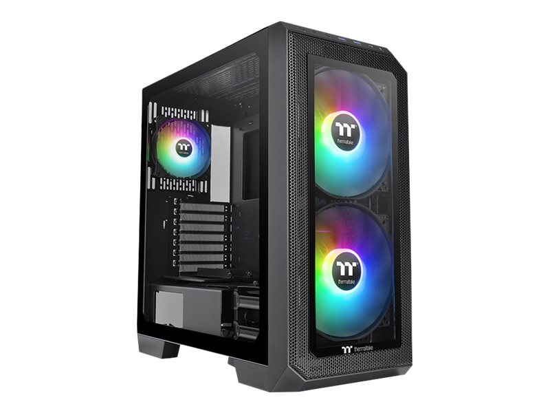 Thermaltake View 300 MX - Mid tower - E-ATX - Seitenteil mit Fenster (gehärtetes Glas)