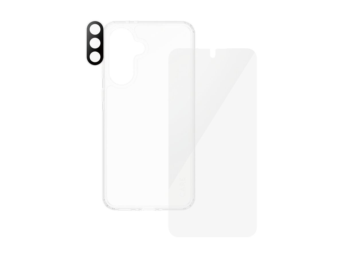 PanzerGlass CARE by PanzerGlass - 3-in-1 Schutzpacket - Schutzhülle hintere Abdeckung für Samsung Galaxy A35, Ansicht 3