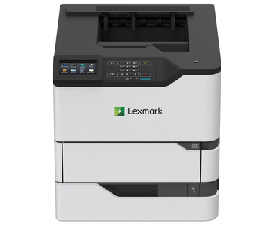 Lexmark MS822de, Laser, 1200 x 1200 DPI, A4, 52 Seiten pro Minute, Doppelseitiger Druck, Schwarz, Weiß