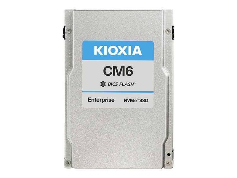 Kioxia CM6-R Series KCM61RUL3T84 - SSD - Enterprise, Read Intensive - 3840 GB - intern - 2.5" (6.4 cm)