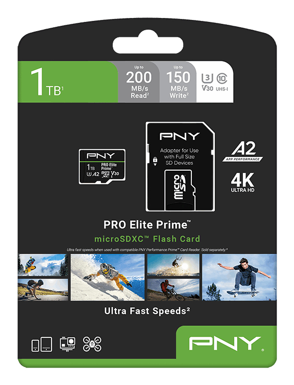 PNY PRO Elite Prime - Flash-Speicherkarte - 1 TB, Ansicht 4