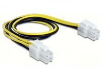 Delock - Stromkabel - Netzstecker P4 (M) zu Netzstecker P4 (M) - 30 cm