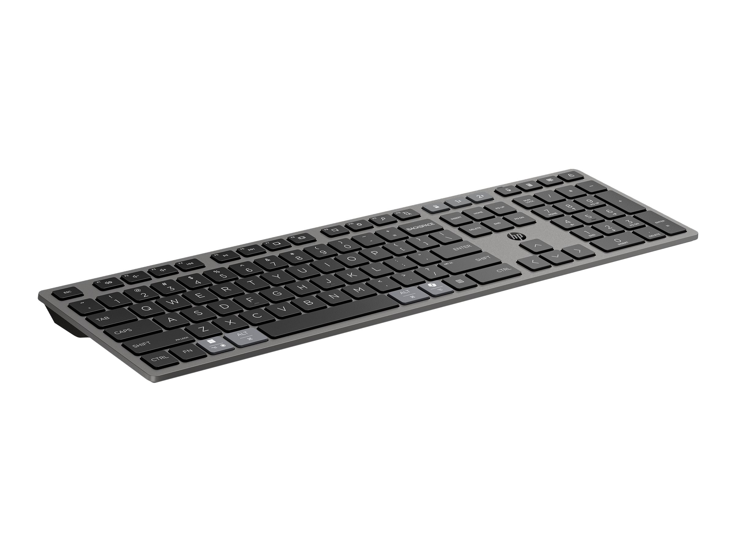 HP 720 - Tastatur - multi-device rechargeable powered by SuperCapacitor 22 programmable keys