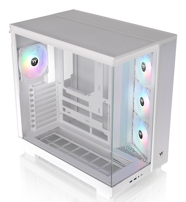 Thermaltake View 380 XL TG ARGB Snow White - Midi/Minitower - ATX, Ansicht 4