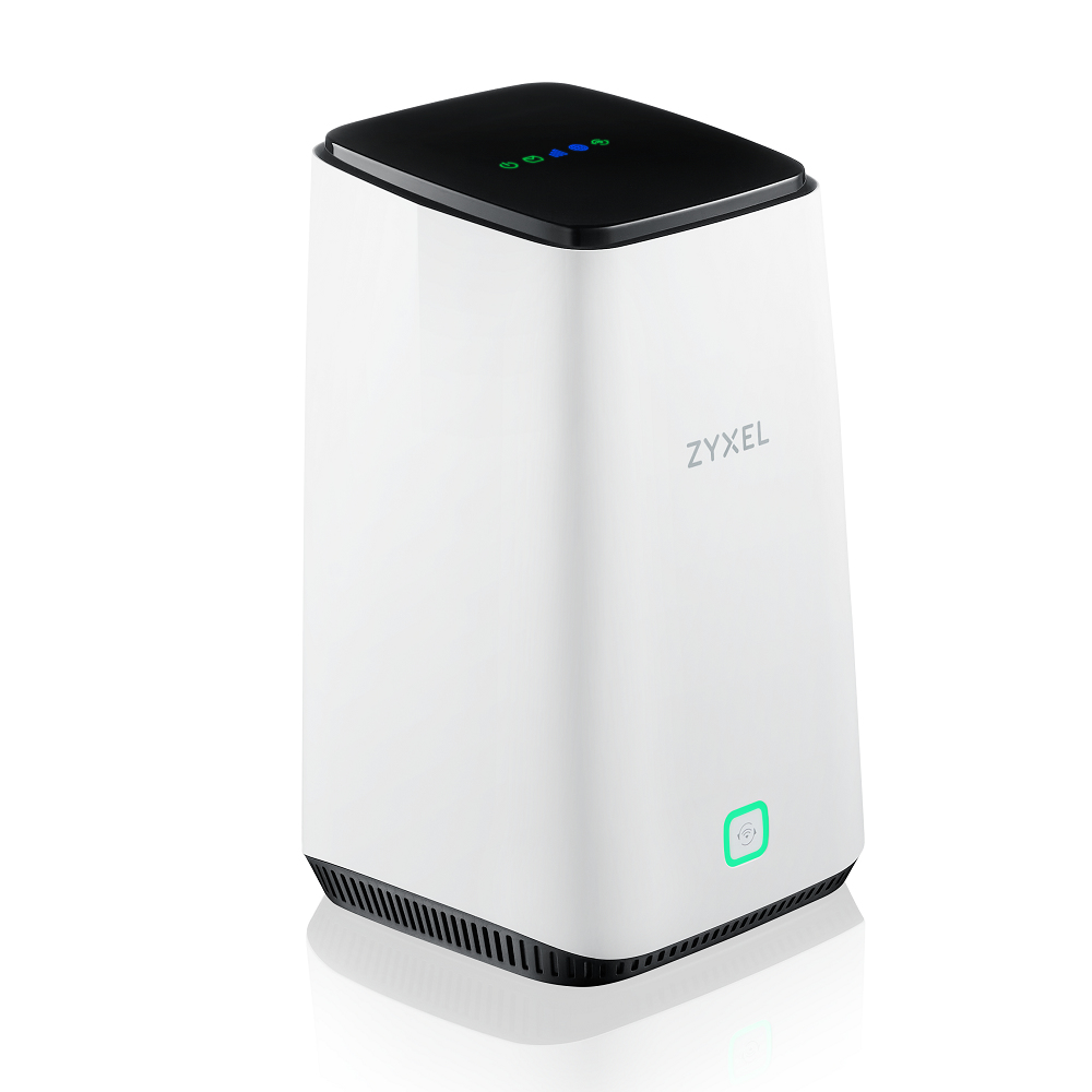 ZyXEL FWA510 - Wi-Fi 6 (802.11ax) - Tri-Band (2,4 GHz / 5 GHz / 5 GHz) - Eingebauter Ethernet-Anschluss - 5G - Schwarz, Ansicht 3