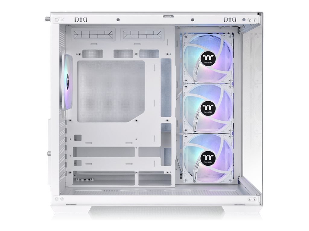 Thermaltake View 380 TG ARGB - Mid tower - ATX - Seitenteil mit Fenster (gehärtetes Glas), Ansicht 3
