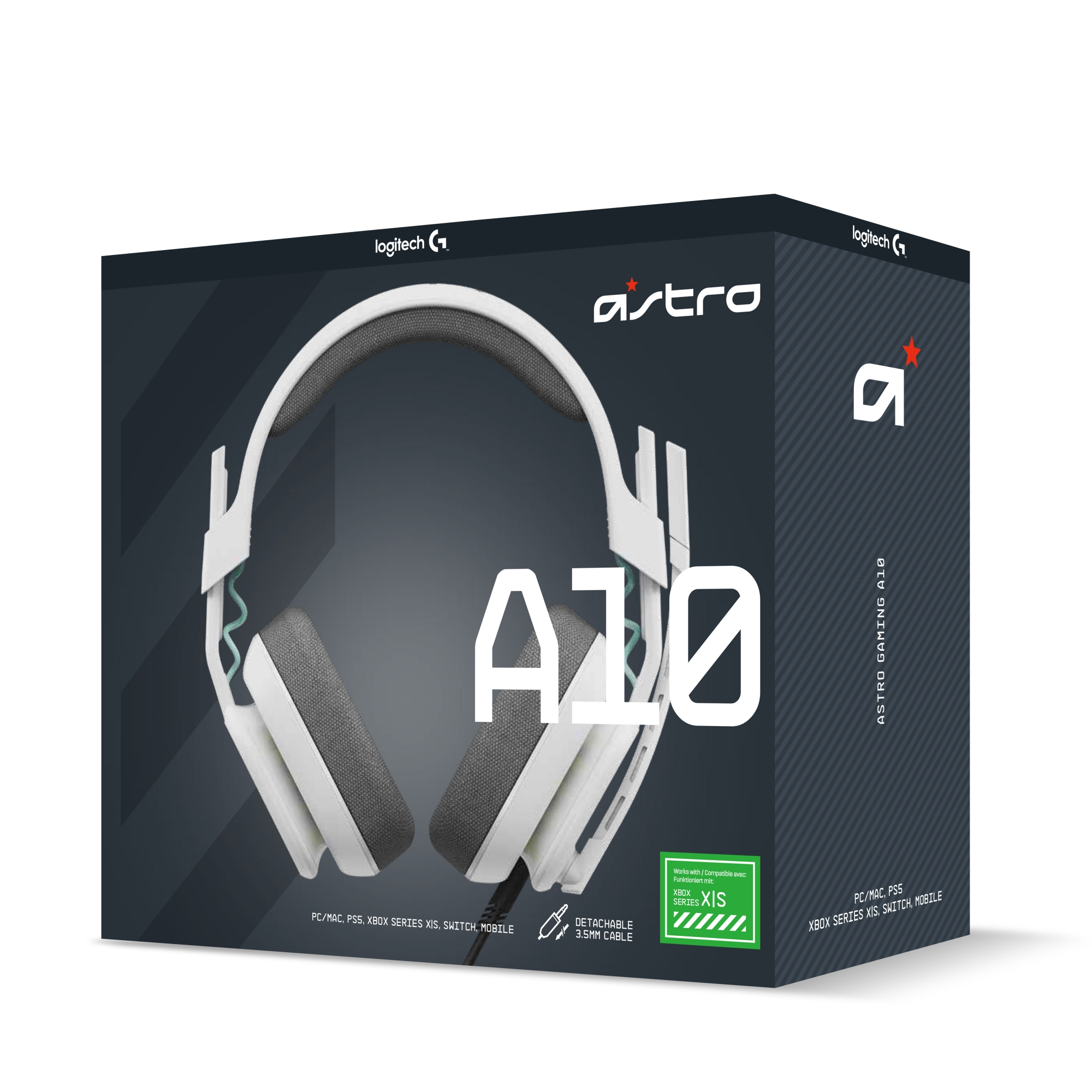 Logitech ASTRO Gaming A10 Gen 2 - Headset - ohrumschließend, Ansicht 2