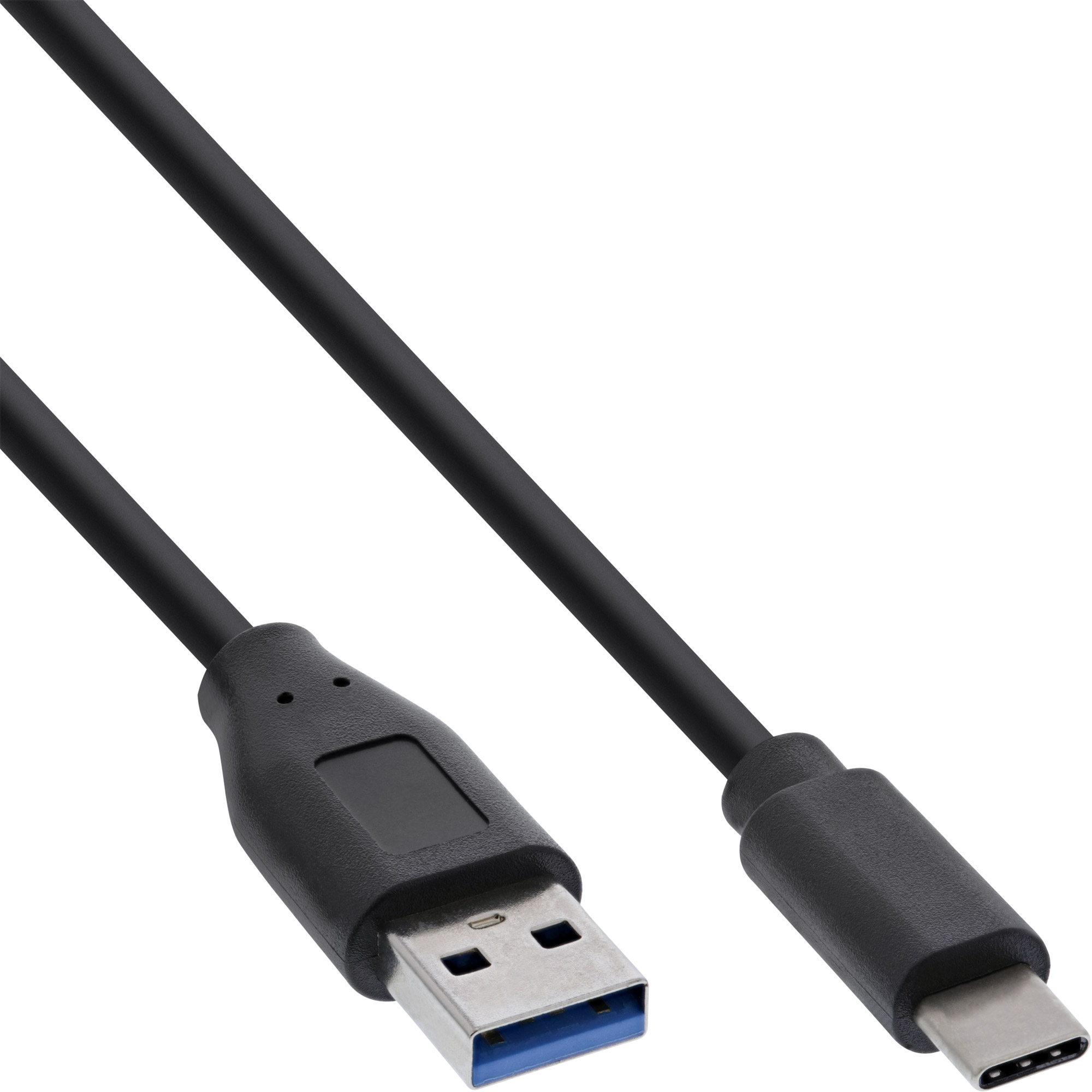 InLine USB 3.2 Gen.1x2 Kabel - USB-C Stecker an A Stecker - schwarz - 1m, Ansicht 4