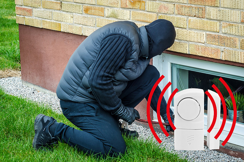 Olympia TF 400 - Fenster- und Türensensor - weiß (Packung mit 4), Ansicht 3