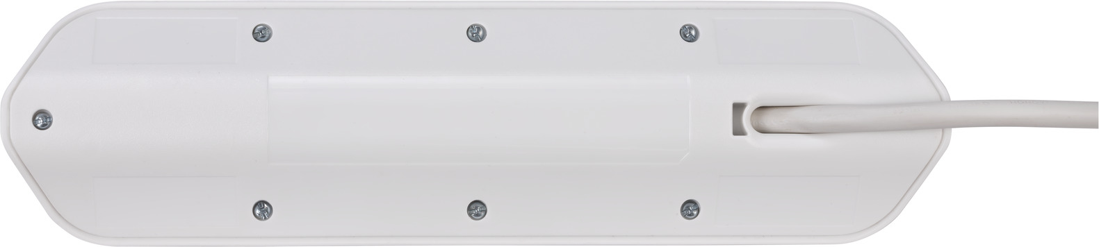 Brennenstuhl 1153590420 - 2 m - 4 AC-Ausgänge - Indoor - IP20 - Silber - Weiß - 100 mm, Ansicht 4