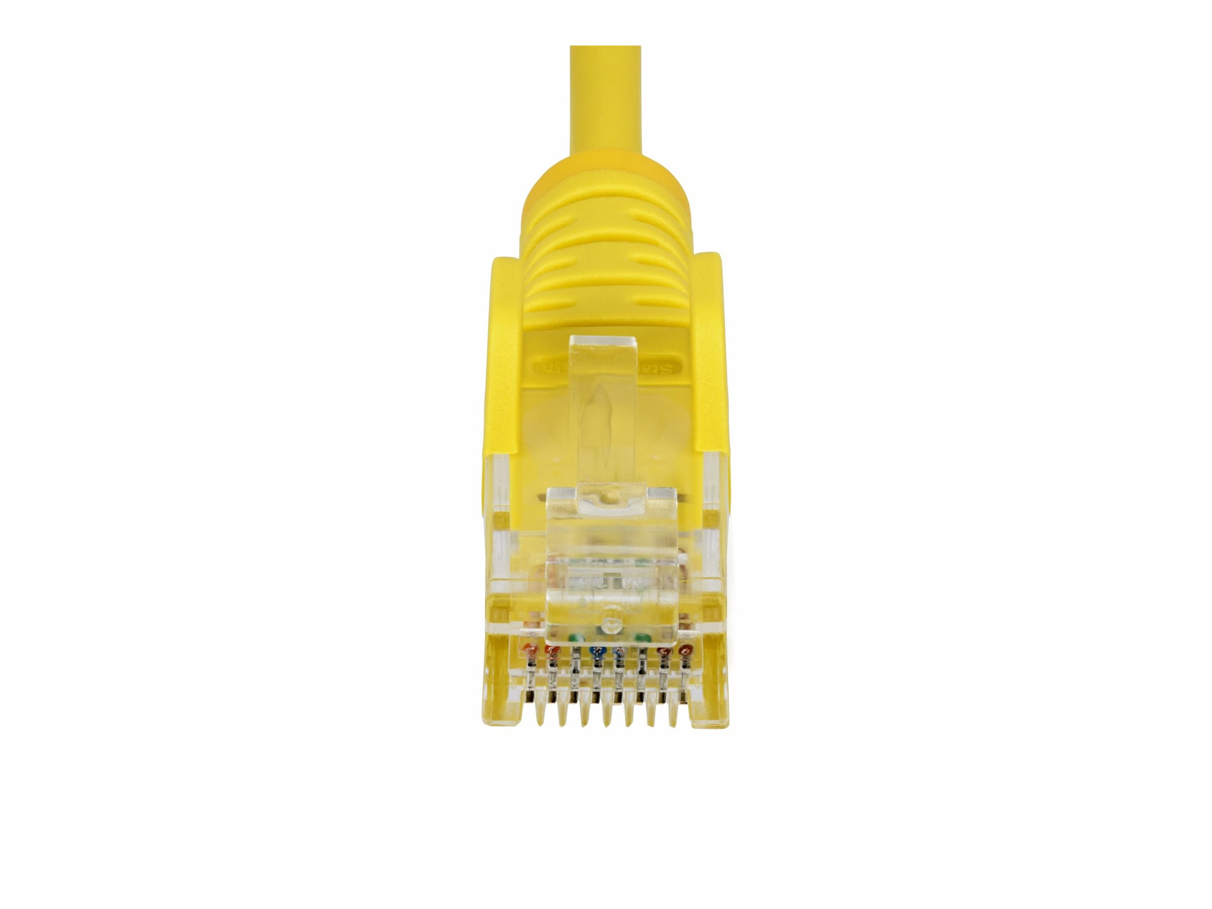 StarTech.com 10m Yellow Slim CAT6 Ethernet Cable, Snagless, 28AWG, LSZH - Patch-Kabel - RJ-45 (M), Ansicht 3