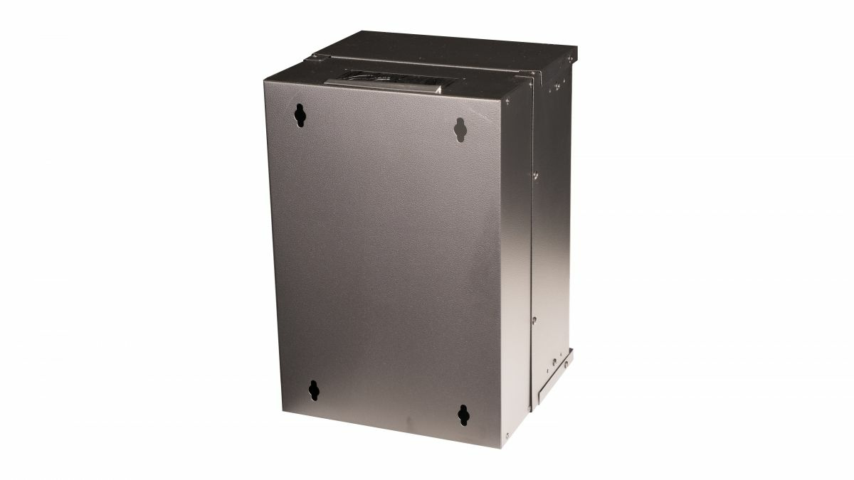 Equip Wandgehäuse 10 09U 300x300mm Glastür schwarz - Gehäuse - 10, Ansicht 3