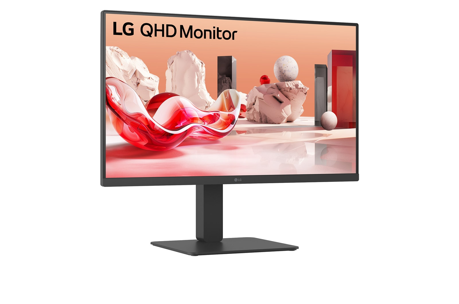 LG 27BA65QB-B.AEU - Flachbildschirm (TFT/LCD) - 68,6 cm - 5 ms - IPS - HDMI - USB Typ C - Kopfhörer Ausgang, Ansicht 3