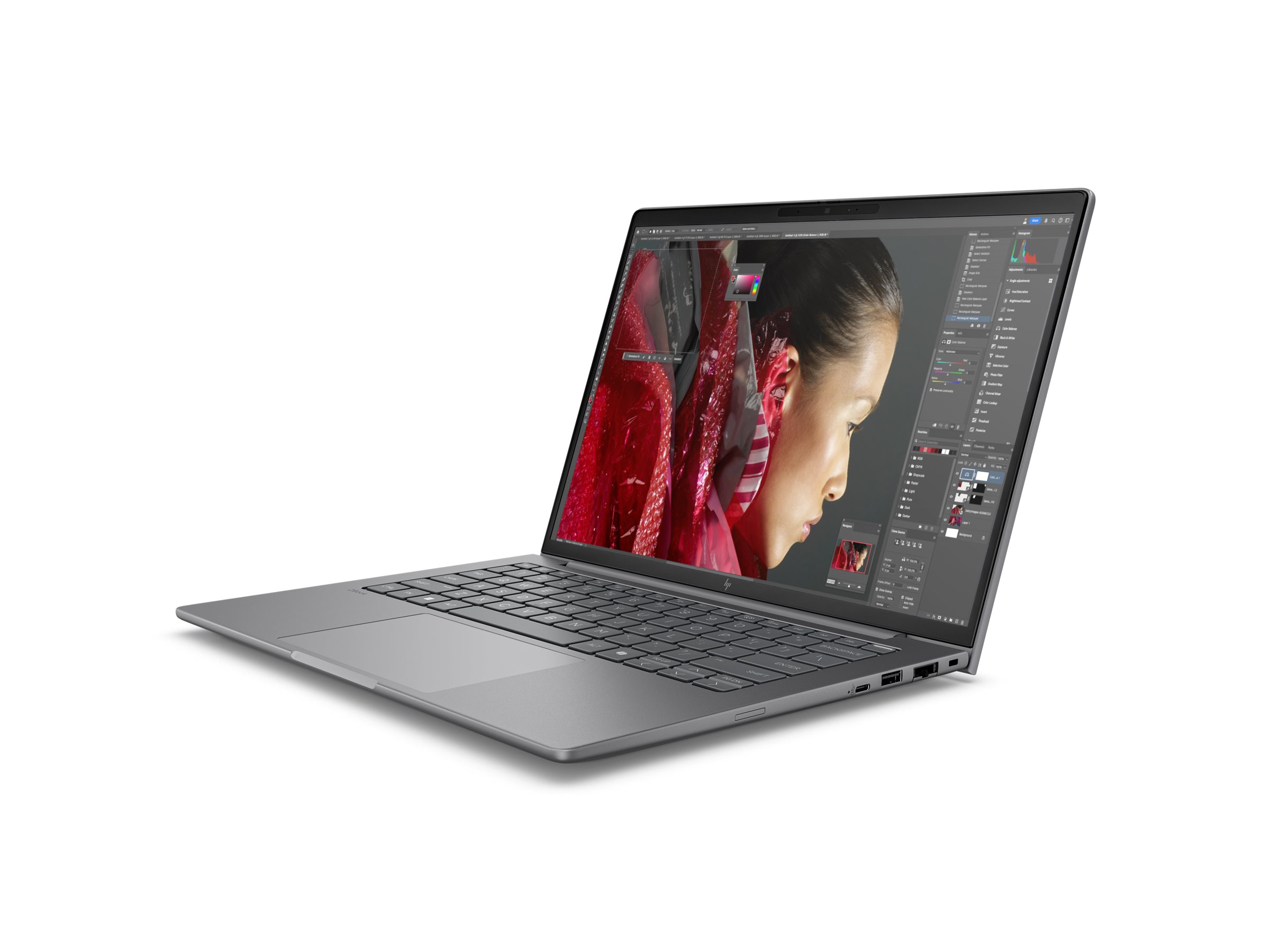 HP ZBook 8 G1i Mobile Workstation - Intel Core Ultra 7 255H / 2 GHz - Win 11 Pro - Arc Graphics 140T - 32 GB RAM - 1 TB SSD NVMe, TLC - 35.6 cm (14")