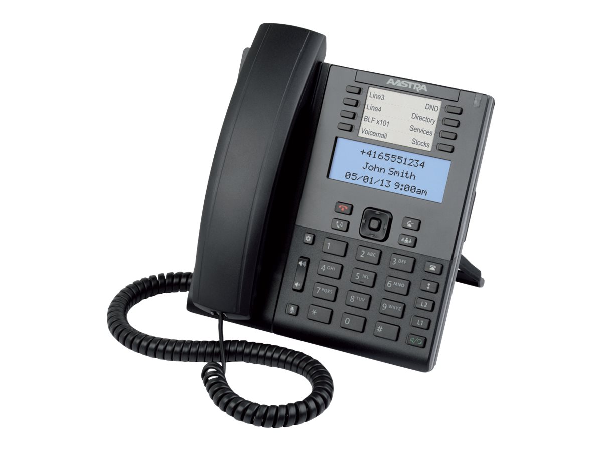 Mitel 6865 - VoIP-Telefon - SIP, RTCP, RTP, SRTP