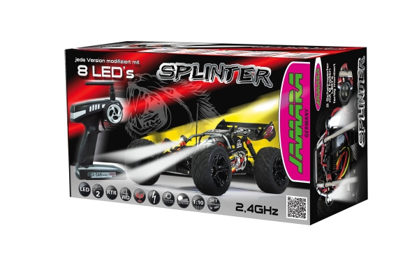 JAMARA Splinter EP - Auto - Lithium Polymer (LiPo) - 3700 mAh, Ansicht 4