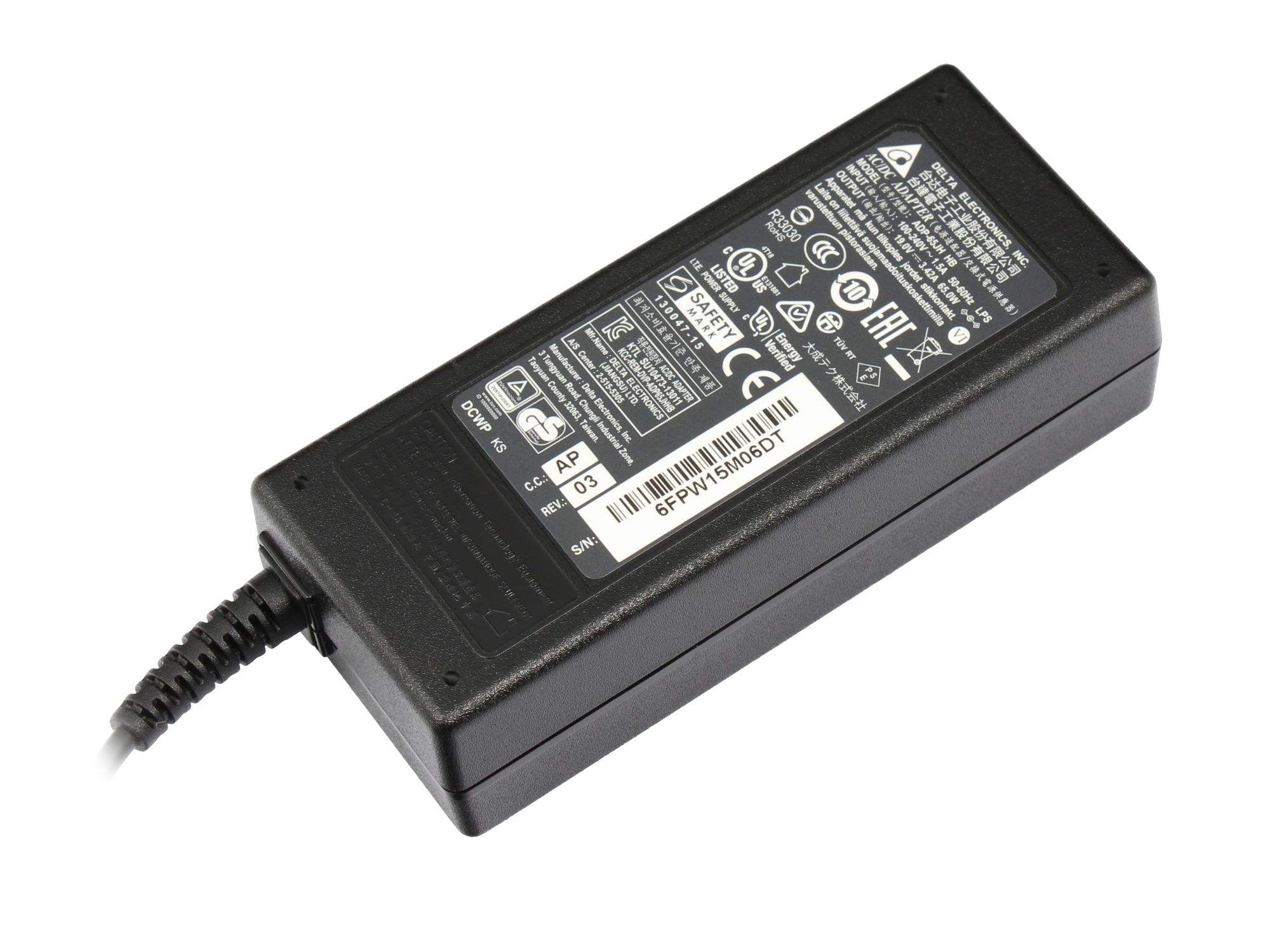 TERRA Netzteil - 65 Watt - für TERRA Mobile 1310, 152510, 15XX, 1745; TERRA MOBILE-HOME 1745, 2300...