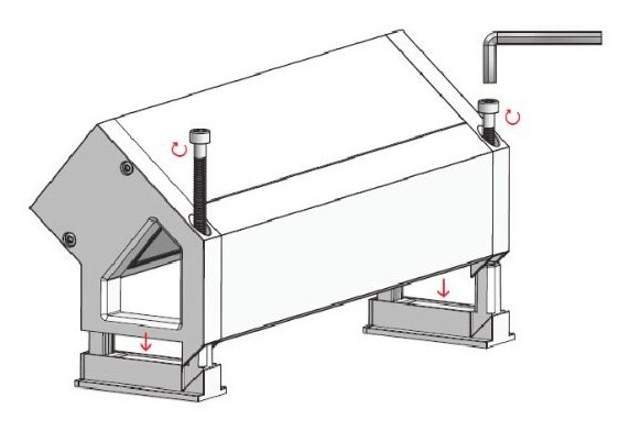 Bachmann Desk2 Klebesockel RAL9005 schwarz, Ansicht 4