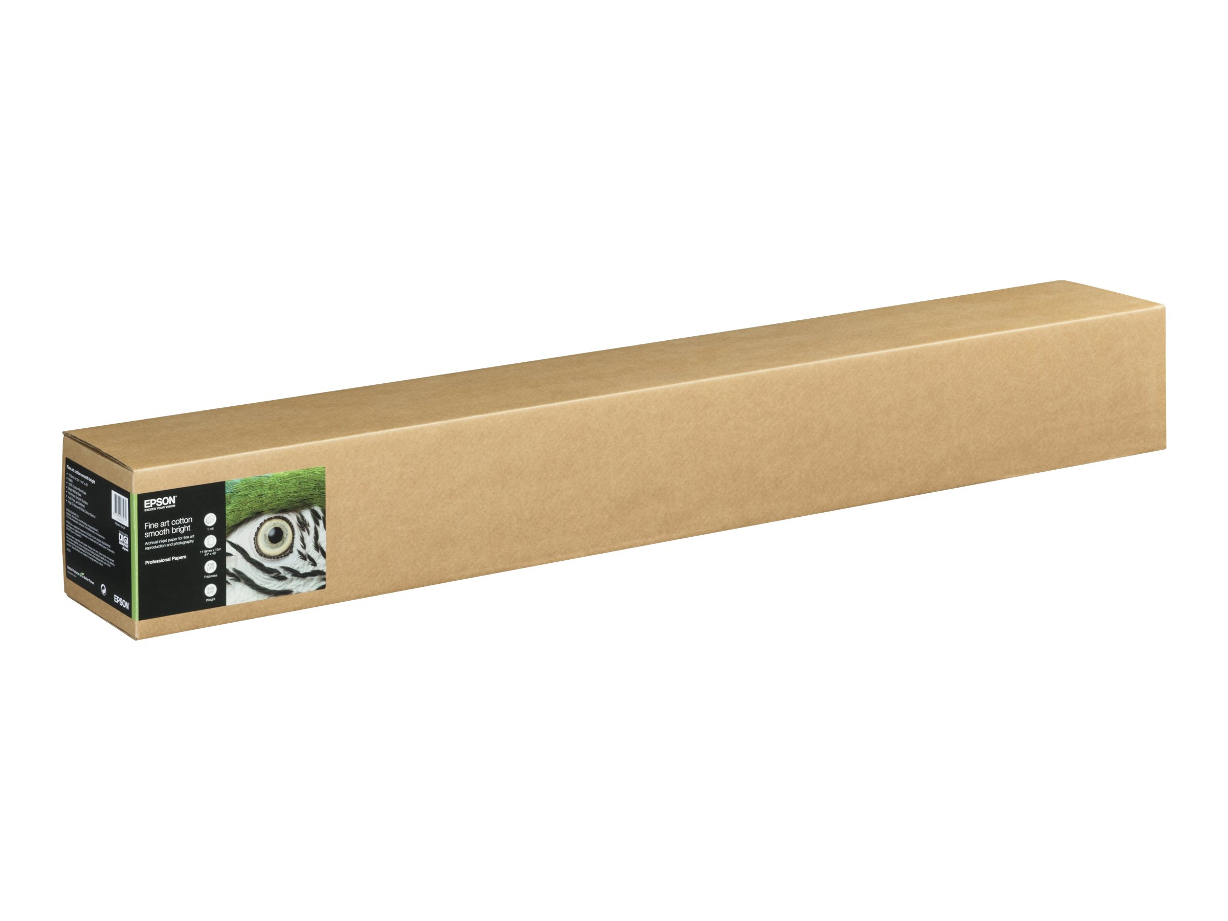 Epson Fine Art - Baumwolle - matt - 490 Mikron - hell - Rolle (1118 cm x 15 m)