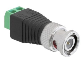 Delock Antennenadapter - BNC männlich zu 2-polige