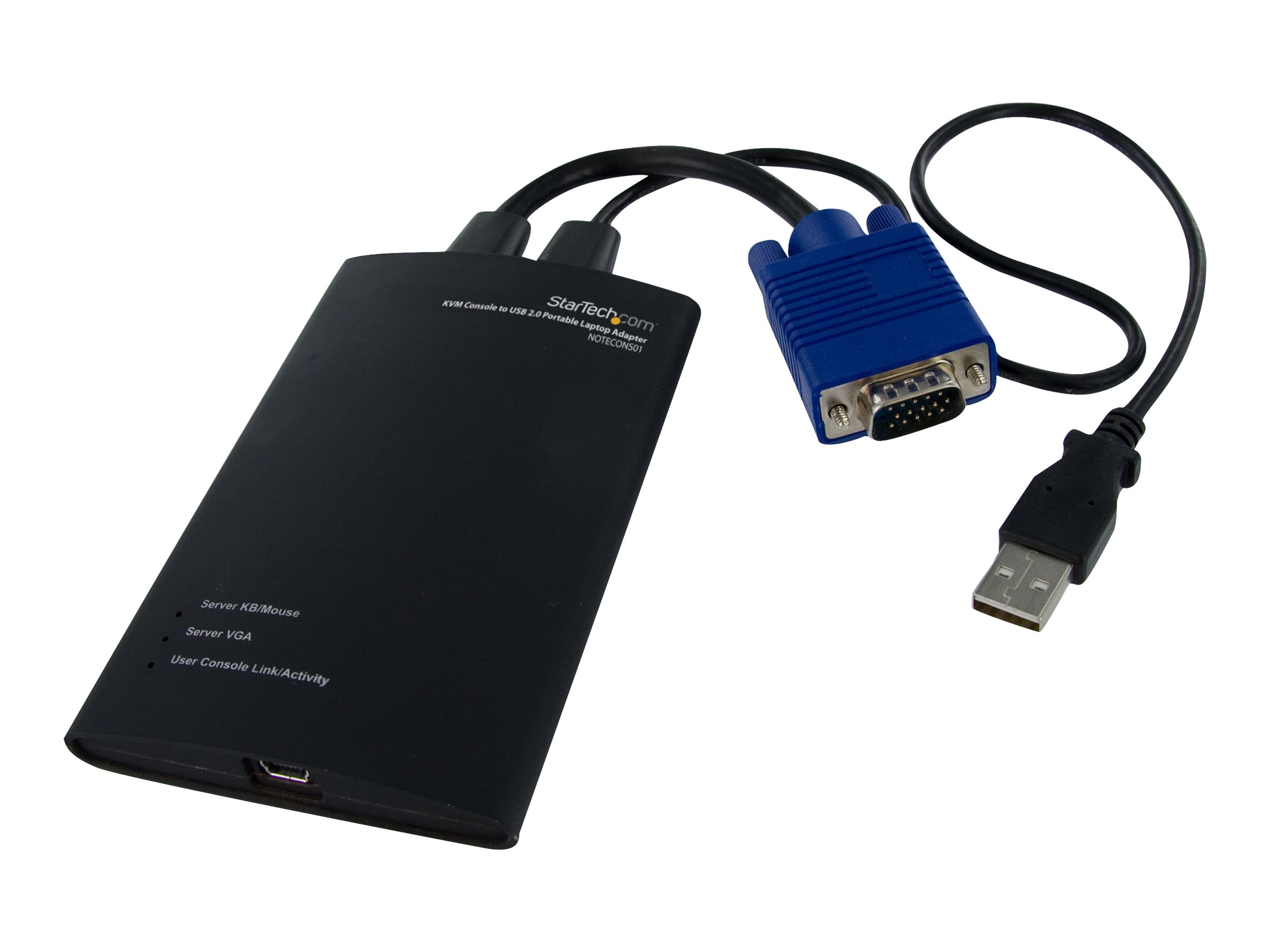 StarTech.com Tragbarer KVM Konsolen auf USB 2.0