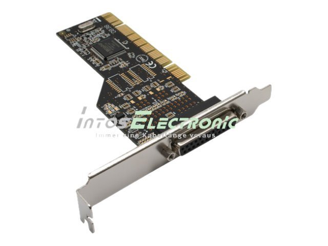 InLine Multi I/O Controller Card - Parallel-Adapter - PCI - IEEE 1284