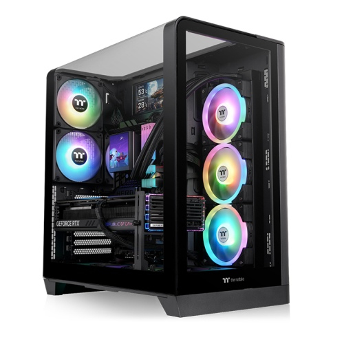 Thermaltake View 390 TG Black, Ansicht 2