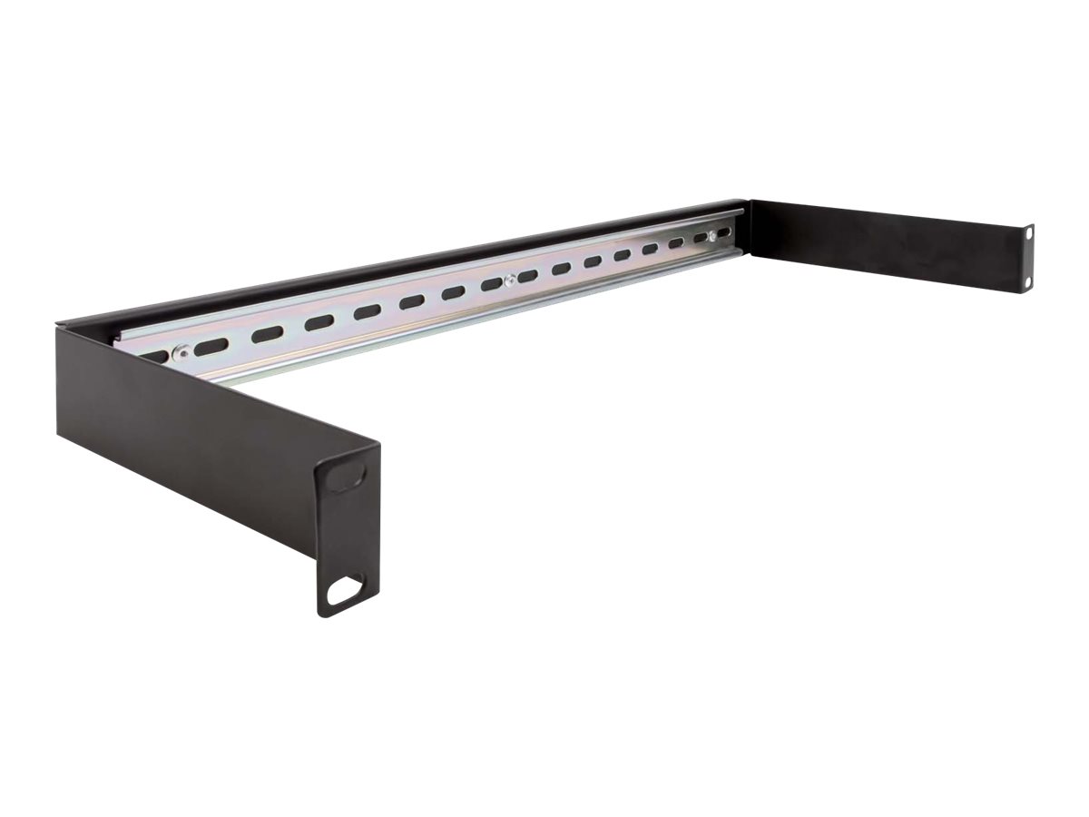 Delock DIN Schienenpanel - Rack montierbar - Schwarz - 1U - 48.3 cm (19)
