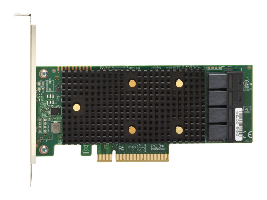 Lenovo ThinkSystem 430-16i - Speicher-Controller - 16 Sender/Kanal - SATA / SAS 12Gb/s - Low-Profile - PCIe 3.0 x8