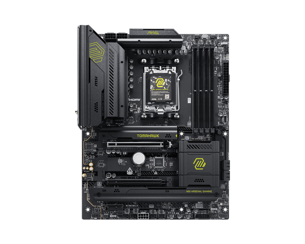MSI MAG B850 TOMAHAWK WIFI - Mainboard - ATX, Ansicht 4