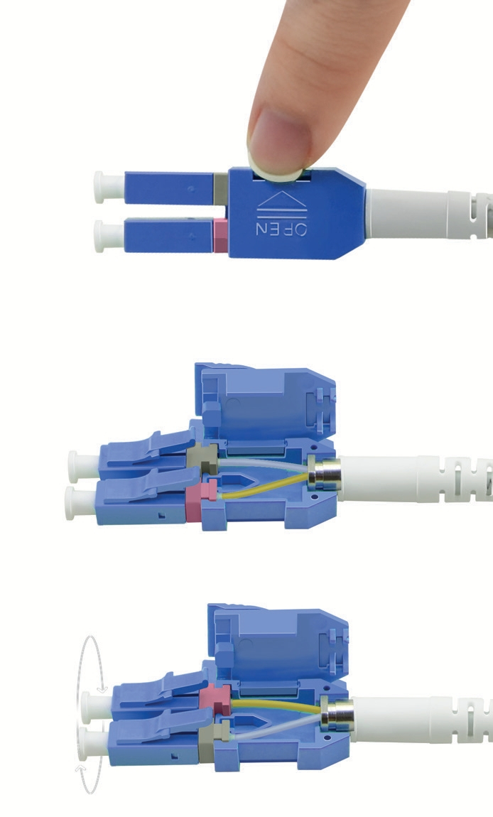 ROLINE LWL-Kabel UNIBOOT Single Mode 9/125µm OS2 LC Duplex 10m - Kabel - Single- bzw. Monomode-Faser, Ansicht 2