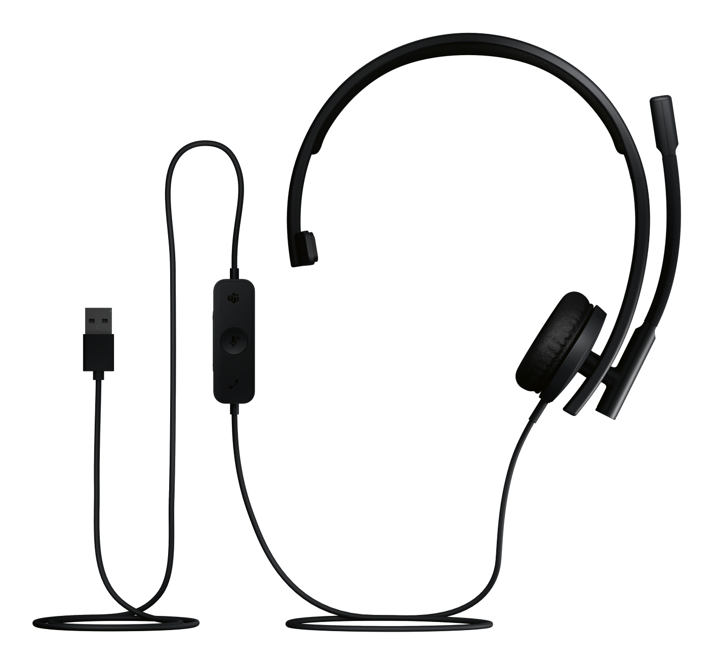 Logitech H570e - Headset - On-Ear - kabelgebunden, Ansicht 2