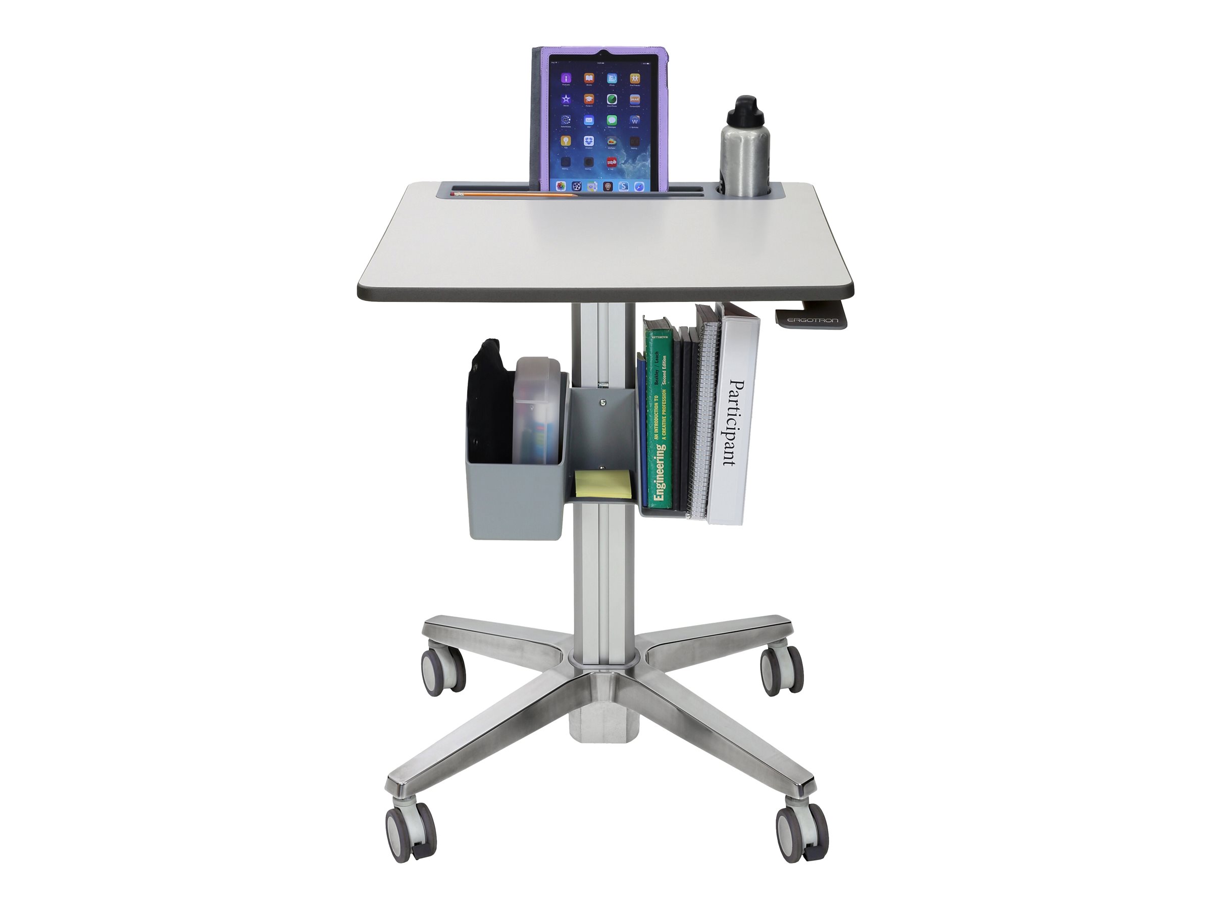 Ergotron LearnFit Short - Sitz-/ Stehtisch - mobil, Ansicht 4
