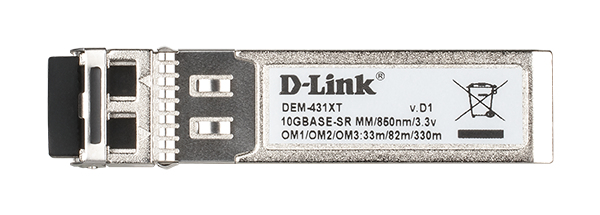 D-Link DEM 431XT - SFP+-Transceiver-Modul - 10 GigE, Ansicht 3