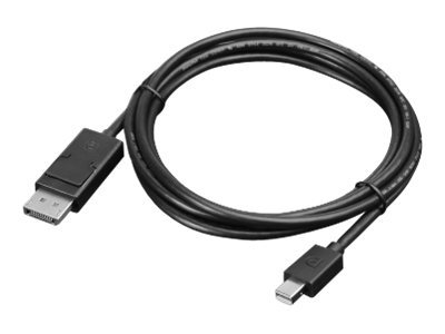 Lenovo - DisplayPort-Kabel - Mini DisplayPort (M) zu DisplayPort (M) - 2 m - für ThinkPad L470; L570; P51; T470; W550; ThinkStation P330 Gen 2; P34X; P350; P520; P620