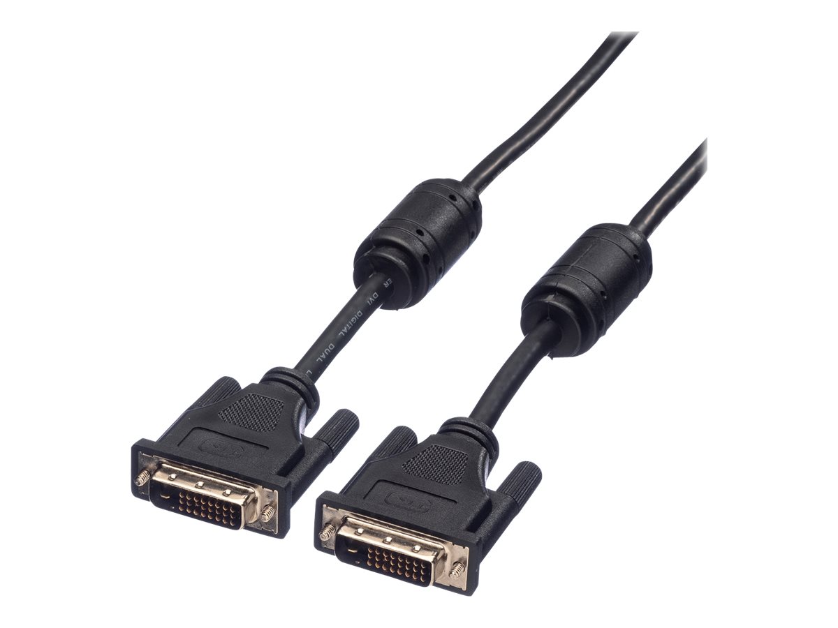 ROLINE DVI-Kabel - DVI-D (M) zu DVI-D (M)